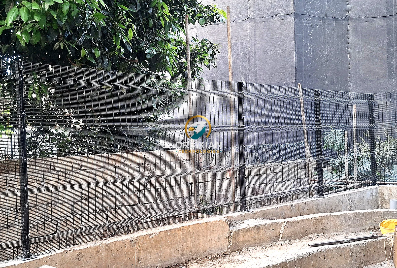 Anti-climb fence installation Westlands Nairobi 1.8m high Clearview panels
