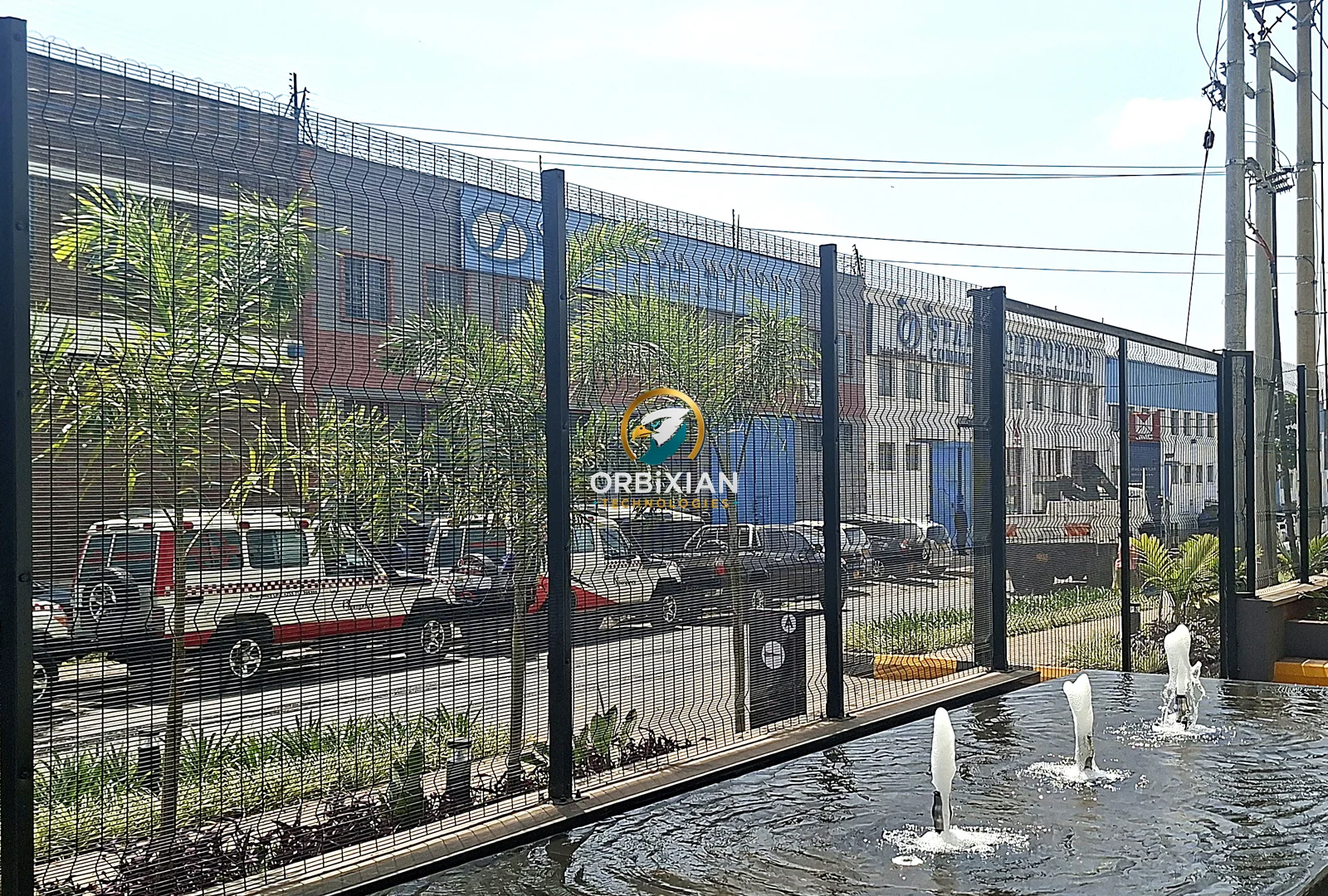 Clearview Fence Installation Purple Tower Nairobi