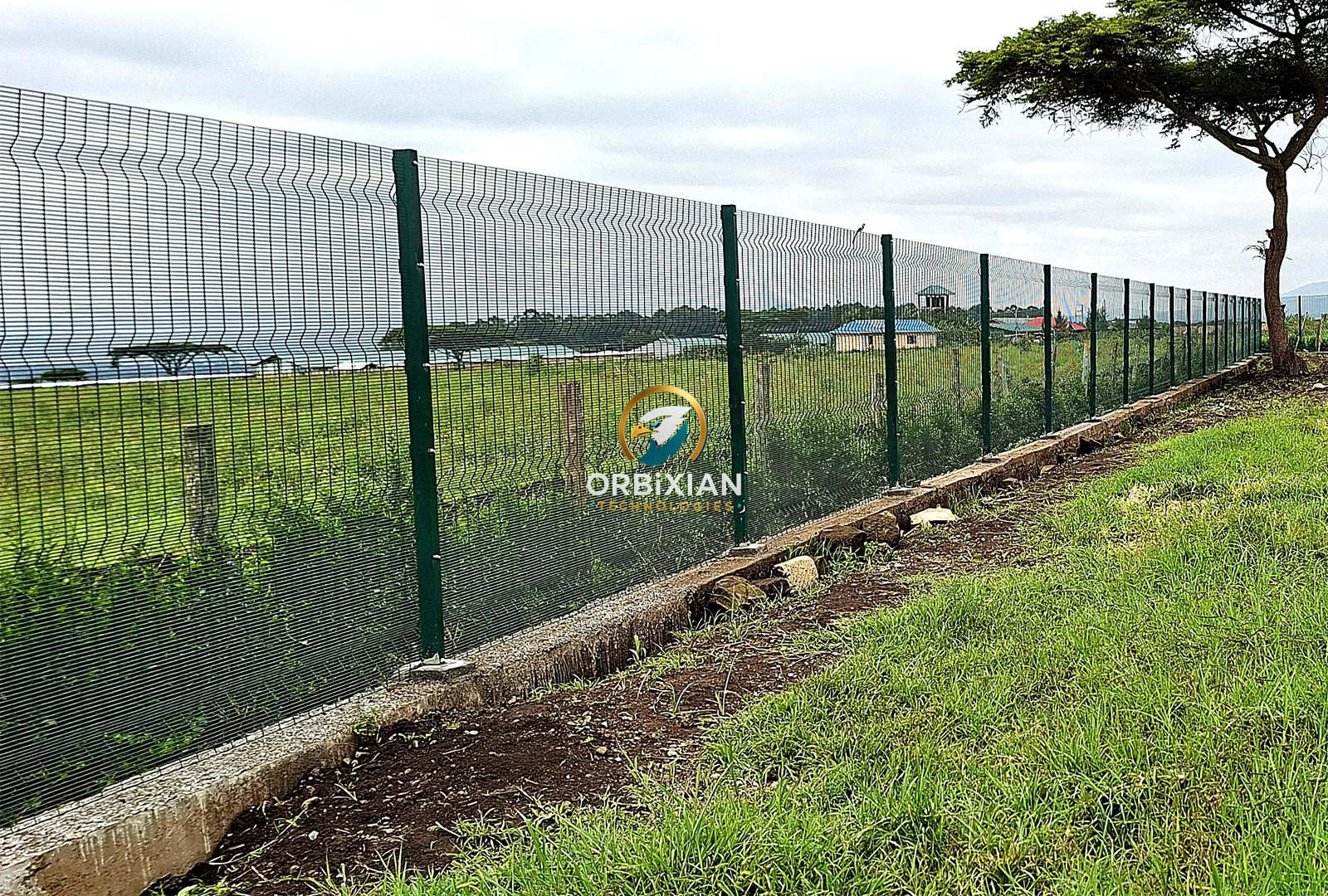 Anti-climb Clearview perimeter fencing for residential property in Nakuru